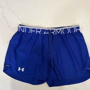 Under Armour Royal Blue Semi-Fitted Shorts